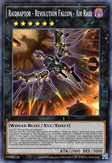 Raidraptor - Revolution Falcon - Air Raid - ROTD-EN095 - Super Rare 1st Edition