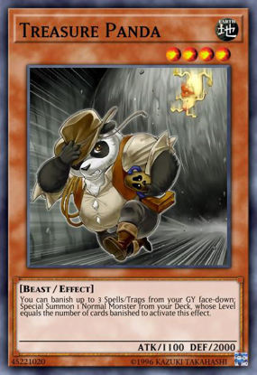 Treasure Panda - COTD-EN032 - Common 1st Edition