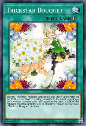 Trickstar Bouquet - FLOD-EN055 - Rare 1st Edition