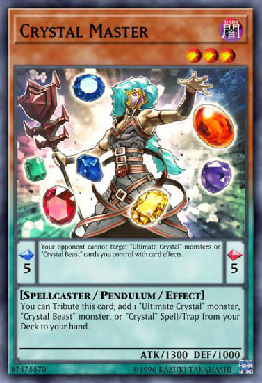 Crystal Master - FLOD-EN092 - Common 1st Edition