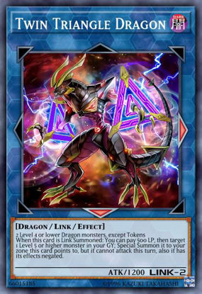 Twin Triangle Dragon - CIBR-EN046 - Rare Unlimited