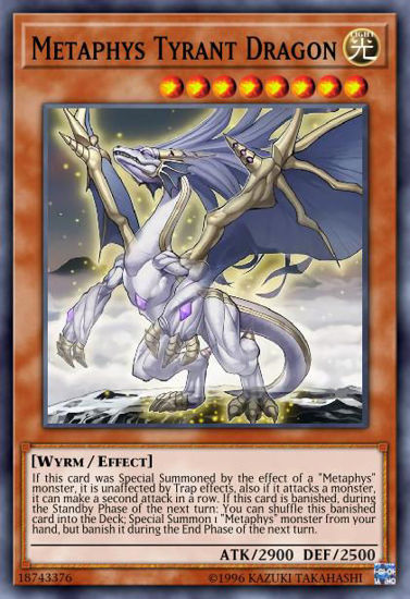 Metaphys Tyrant Dragon - CIBR-EN026 - Rare 1st Edition