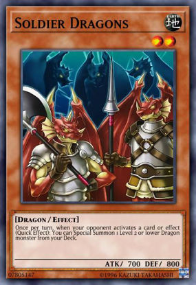 Soldier Dragons - CIBR-EN032 - Common 1st Edition