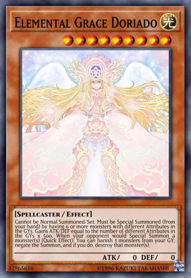 Elemental Grace Doriado - CIBR-EN039 - Rare 1st Edition