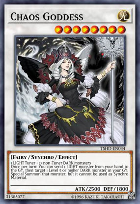 Chaos Goddess - DUOV-EN079 - Ultra Rare 1st Edition