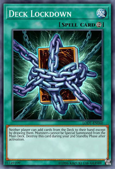 Deck Lockdown - DUOV-EN090 - Ultra Rare 1st Edition