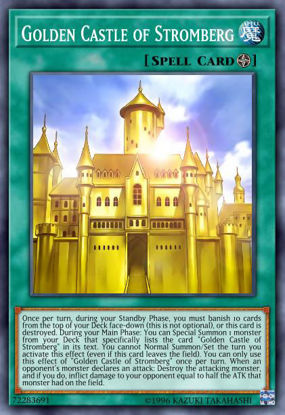 Golden Castle of Stromberg - DUOV-EN094 - Ultra Rare 1st Edition