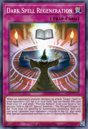 Dark Spell Regeneration - BLAR-EN001 - Secret Rare 1st Edition