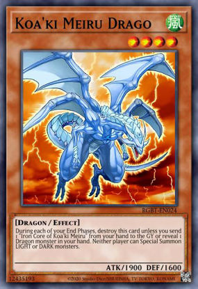 Koa'ki Meiru Drago - BLAR-EN059 - Ultra Rare 1st Edition