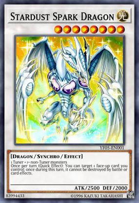 Stardust Spark Dragon - DUDE-EN012 - Ultra Rare 1st Edition