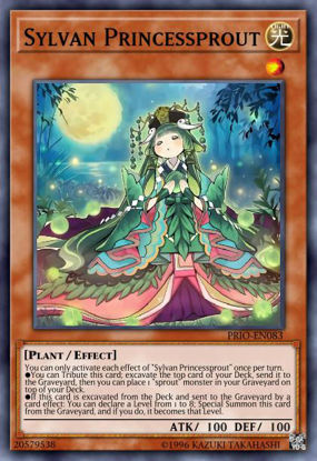 Sylvan Princessprout - MP15-EN048 - Super Rare 1st Edition