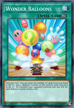 Wonder Balloons - MP15-EN166 - Common 1st Edition