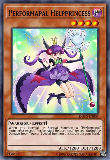 Performapal Helpprincess - MP16-EN107 - Rare 1st Edition