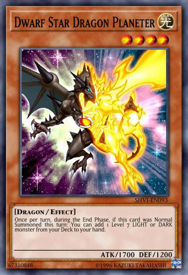 Dwarf Star Dragon Planeter - MP17-EN051 - Common 1st Edition