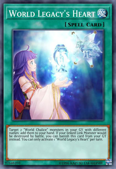 World Legacy's Heart - MP18-EN074 - Common 1st Edition