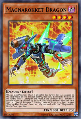 Magnarokket Dragon - MP18-EN112 - Ultra Rare 1st Edition