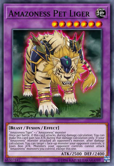 Amazoness Pet Liger - MP18-EN166 - Common 1st Edition