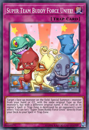 Super Team Buddy Force Unite! - MP19-EN054 - Common 1st Edition