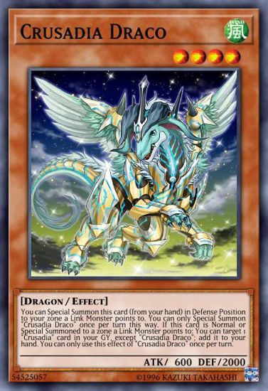 Crusadia Draco - MP19-EN080 - Super Rare 1st Edition