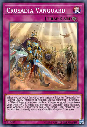 Crusadia Vanguard - MP19-EN128 - Common 1st Edition