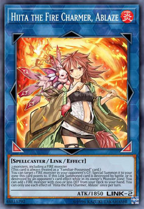 Hiita the Fire Charmer, Ablaze - MP20-EN024 - Common 1st Edition