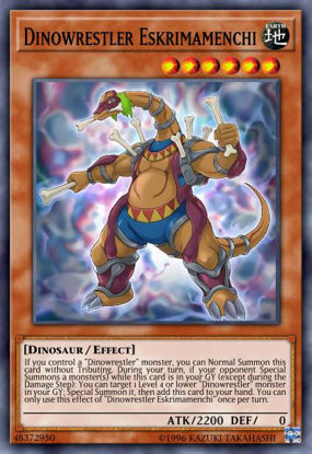 Dinowrestler Eskrimamenchi - MP20-EN052 - Common 1st Edition