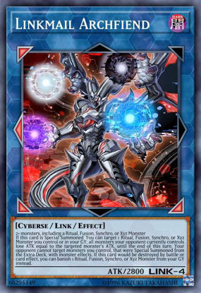 Linkmail Archfiend - MP20-EN125 - Rare 1st Edition