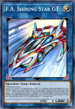 F.A. Shining Star GT - MP20-EN144 - Super Rare 1st Edition