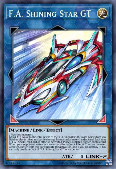 F.A. Shining Star GT - MP20-EN144 - Super Rare 1st Edition