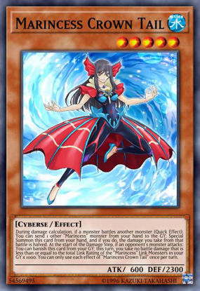 Marincess Crown Tail - MP20-EN148 - Common 1st Edition