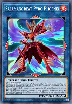 Salamangreat Pyro Phoenix - MP20-EN169 - Ultra Rare 1st Edition