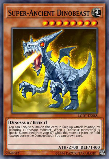 Super-Ancient Dinobeast - SR04-EN007 - Common Unlimited