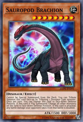 Sauropod Brachion - SR04-EN008 - Common Unlimited