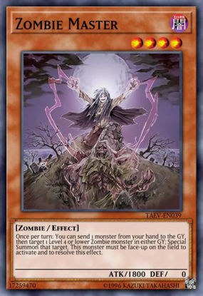 Zombie Master - SR07-EN010 - Common 1st Edition