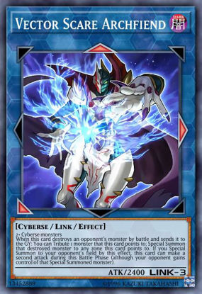 Vector Scare Archfiend - EXFO-EN040 - Rare Unlimited