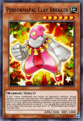 Performapal Clay Breaker - SAST-EN096 - Common 1st Edition