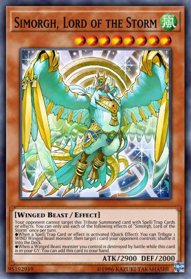 Simorgh, Lord of the Storm - RIRA-EN021 - Super Rare Unlimited