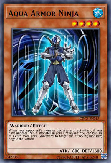 Aqua Armor Ninja - SP13-EN017 - Starfoil Rare 1st Edition