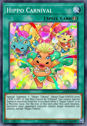 Hippo Carnival - SP15-EN040 - Shatterfoil Rare 1st Edition