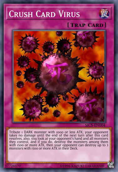 Crush Card Virus - LEDD-ENA31 - Common 1st Edition