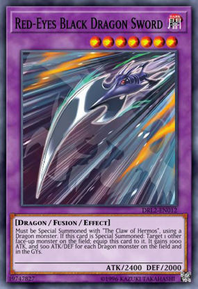 Red-Eyes Black Dragon Sword - LEDD-ENA43 - Common 1st Edition