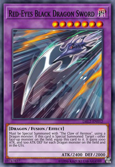 Red-Eyes Black Dragon Sword - LEDD-ENA43 - Common 1st Edition