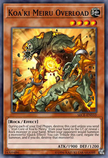 Koa'ki Meiru Overload - SESL-EN051 - Super Rare 1st Edition