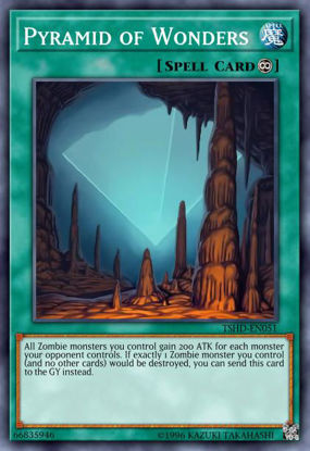 Pyramid of Wonders - SESL-EN057 - Super Rare 1st Edition