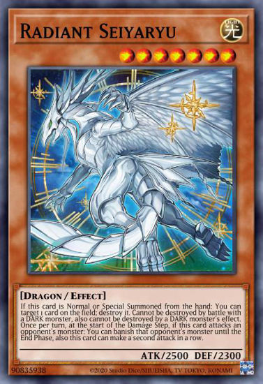 Starry Night, Starry Dragon - GFTP-EN027 - Ultra Rare 1st Edition