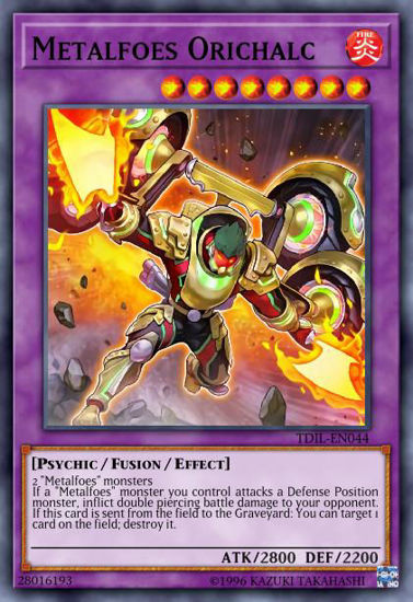 Metalfoes Orichalc - GFTP-EN094 - Ultra Rare 1st Edition