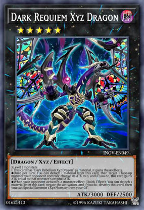 Dark Requiem Xyz Dragon - GFTP-EN099 - Ultra Rare 1st Edition