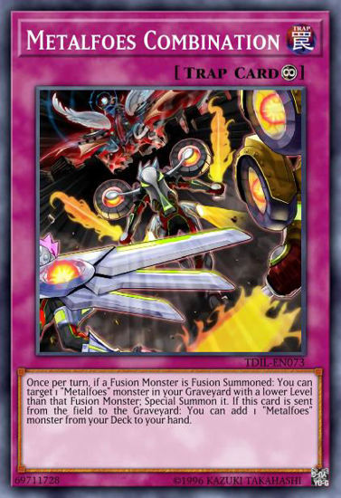 Metalfoes Combination - GFTP-EN125 - Ultra Rare 1st Edition