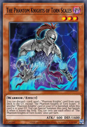 The Phantom Knights of Torn Scales - PHRA-EN003 - Starlight Rare 1st Edition