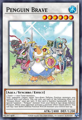 Penguin Brave - PHRA-EN039 - Common 1st Edition